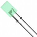 LN342GPH - LED GREEN SQUARE TYPE LED T/H