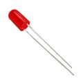 VAOL-5MAE2 - LED RED DIFFUSED T/H