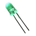 SSL-LX5093UPGC/G - LED GREEN CLEAR T-1 3/4 T/H