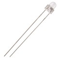 THW3801C - LED WHITE CLEAR T/H