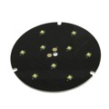 XPGWHT-L1-0000-00EE6-RND-9LED - LED MCPCB 9LED ROUND WWHITE 0EE6