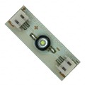 LK11W - LED SYSTEM MCPCB W/CONN 1W WHITE