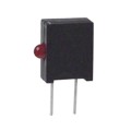 5552001F - LED 2MM RT ANGLE RED PC MNT