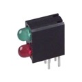 5530121 - LED 2HI 3MM GREEN OVER RED PCMNT