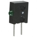 HLMP-6820-F0010 - LED DOME 5V 565NM GN DIFF RA AXL