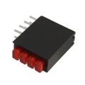 WP914CK/4IDT - LED IND 2X3MM QUAD RA RED DIFF