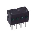 5554301 - LED 2MM QUAD GREEN