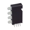 5680704444F - LED 4HI 3MM YEL/GREEN BICLR PCMT