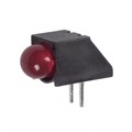 5500407F - LED 5MM RT ANGLE RED PC MNT