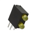 WP934EB/2YD - LED IND 3MM BI-LVL RA YLW DIFF