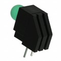 5502208F - LED CBI 5MM HE GREEN DIFF 25A