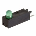 5510204F - LED CBI 3MM HI EFF GREEN RA