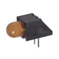 5502307F - LED 5MM RT ANG HI EFF YEL PC MNT