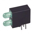 SSF-LXH2103GGD/4 - LED 3MM 2-HIGH GREEN/GREEN PCMNT