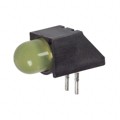 5501207F - LED 5MM RT ANG LOW CUR YEL PCMNT