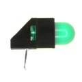 HLMP-3507-D00B2 - LED 5MM GAP GRN RA HOUSING TH