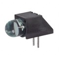 5505607F - LED 5MM RT ANG SUP CLR GRN PCMNT
