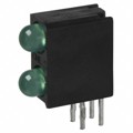 553-0122 - LED 3MM BI-LEVEL GREEN RA PCB