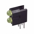 5680F7_7 - LED YELLOW T1 DUAL RIGHT ANG PCB