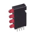 5680301111 - LED 4HI 3MM 5V RED PC MNT