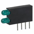 5682F5_5 - LED GREEN/GREEN DUAL T1 PC MOUNT