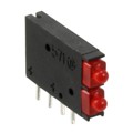 5710111100F - LED CBI 2MM BI-LEVEL RED-RED