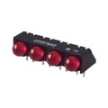 5500407004F - LED 5MM QUAD RED PC MNT