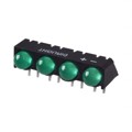 5500207004F - LED 5MM QUAD GREEN PC MNT