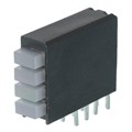 5680724444F - LED CBI 4X1 RECT Y/G,Y/G,Y/G,Y/G