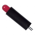 5615101100F - LED 5MM VERT SUP DIFF RED PC MNT