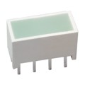 HLMP2500 - LED LT BAR HI EFF GREEN 2LED SIP