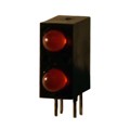 QLA694B-2I - LED 3MM BI-LVL RA RED DIFF
