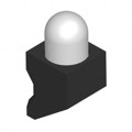 HT3-RED-T - LED RED R/A PC MOUNT