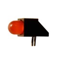 QBL8SA60D-MP7 - LED SINGLE 5MM RED DIFFUSED