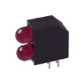 5520811F - LED 2HI 5MM SUP BRIGHT RED PCMNT