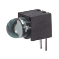 5505605 - LED 5MM RT ANG SUP CLR GRN PCMNT