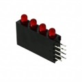 WP934SB/4ID - LED 3MM QUAD 627NM HER HER DIFF