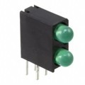 5530122010F - LED CBI 3MM BI-LVL GREEN/GREEN