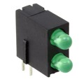 5530122400F - LED CBI 3MM BI-LVL GREEN/GREEN