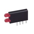 5690111100 - LED 2HI 3MM NARROW RED PC MNT