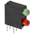 5530321F - LED CBI 3MM BI-LVL GRN/RED DIFF