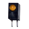 QBL7OA80D-MP4A - LED SINGLE 3MM ORANGE DIFFUSED