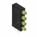 QLA874B-4Y - LED 3MM BI-LVL RA YELLOW DIFF