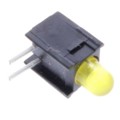 0035.9640.7 - HOLDER W/LED 3MM YELLOW R/A SGL