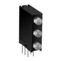 XPZ3LUYG37M - 3MM BI-COLOR YEL/GRN THREE POSIT