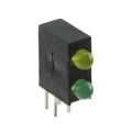 H301CYGD-100 - LED ASSY RA 3MM 2LVL YGN DIFF