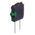 5352T5-5V - LED GREEN T-3/4 RT ANG 5V PCB
