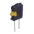 5352T3-5VLC - LED AMBER T-3/4 RT ANG 5V PCB