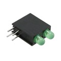 5530222200F - LED CBI 3MM BI-LVL GRN/GRN DIFF