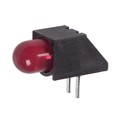 5502407F - LED 5MM RT ANG HI EFF RED PCMNT